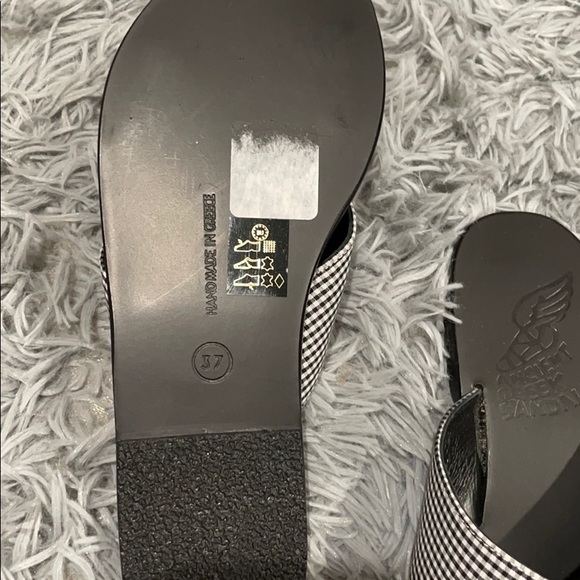 NEW • Ancient Greek Sandals • Thais Gingham Sandal - Picture 5 of 6